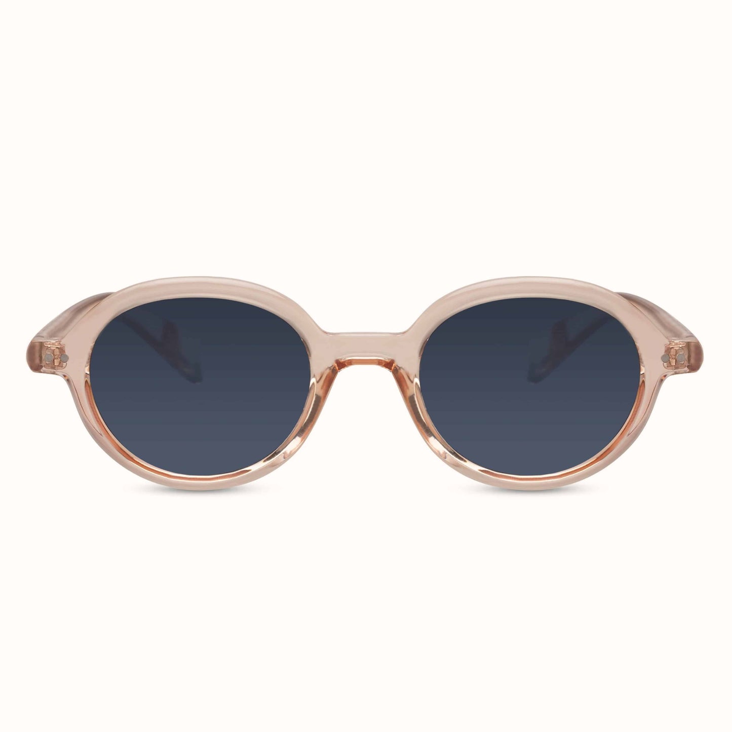Cheap Rose Circular Sunglasses