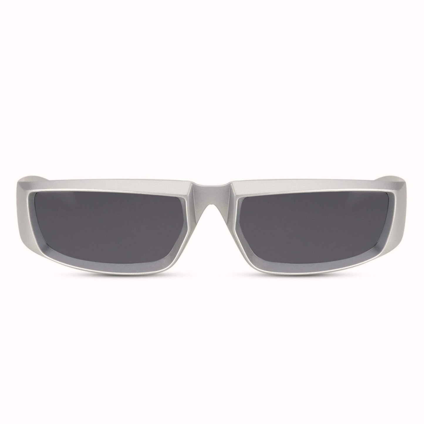 Best Rectangle Grey Frame Y2K Sunglasses