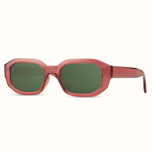 Red Octagon Summer Festival Sunglasses