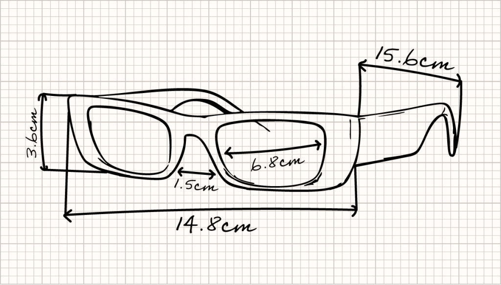 rectangle sunglasses