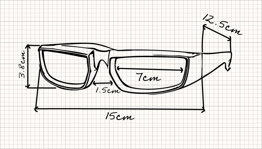 retro rectangle sunglasses
