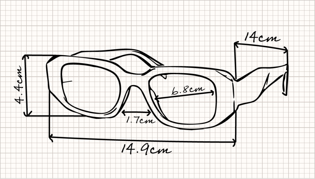 rectangle sunglasses